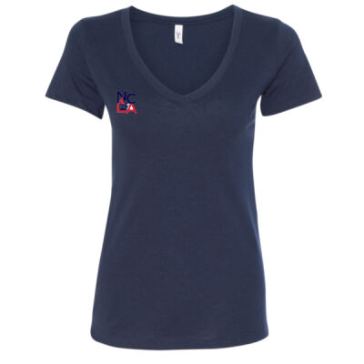 NCLA - Women's Ideal V-Neck T-Shirt Thumbnail