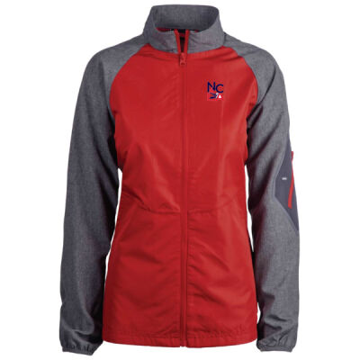 NCLA - Ladies' Hurricane Full-Zip Lightweight Jacket Thumbnail